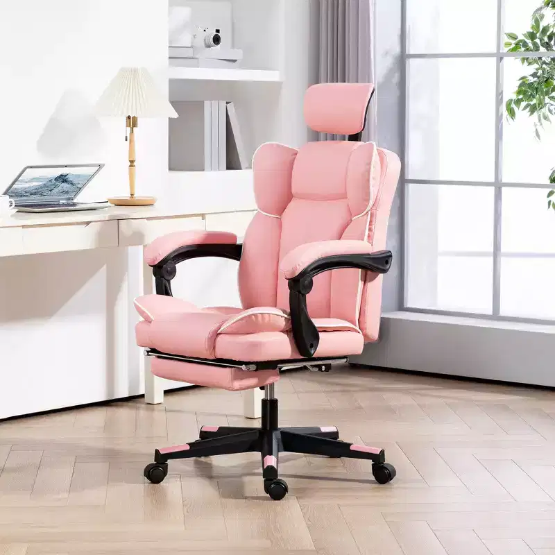 HOMCOM Executive Office Chair with Headrest, Foot Rest, High Back Desk Chair, Overstuffed Reclining PU Leather Computer Chair