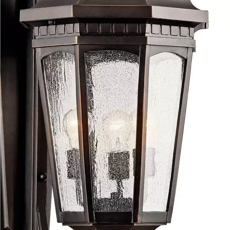 Kichler Lighting Courtyard 3 - Light Wall Light in Rubbed Bronze