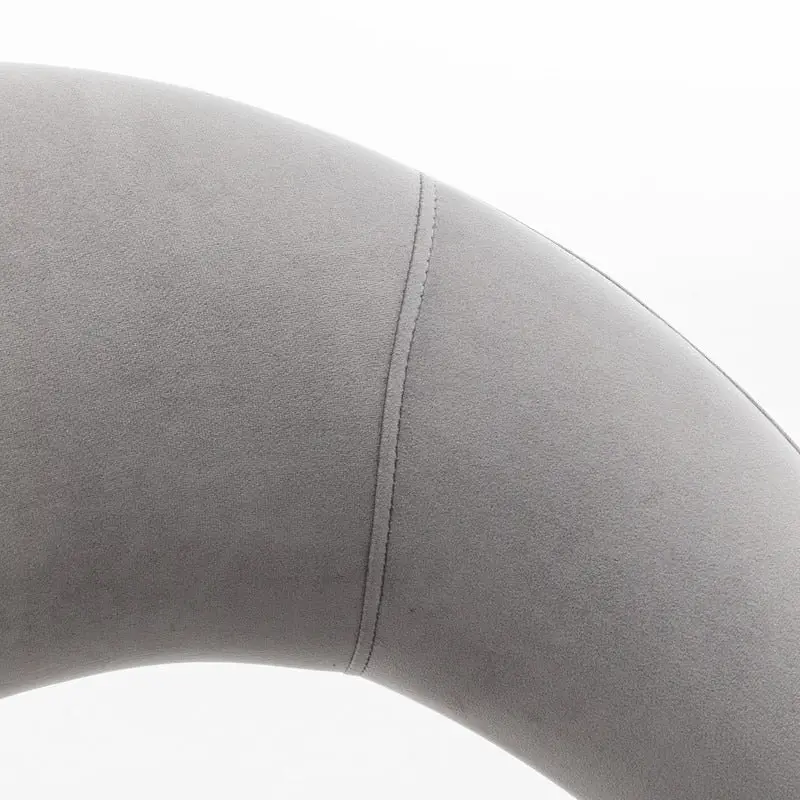 SEYNAR Mid Century Modern Velvet Upolstered Open-Back Dining Chair Set of 6