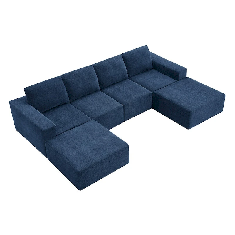 Modular U Shaped Sectional Sofa
