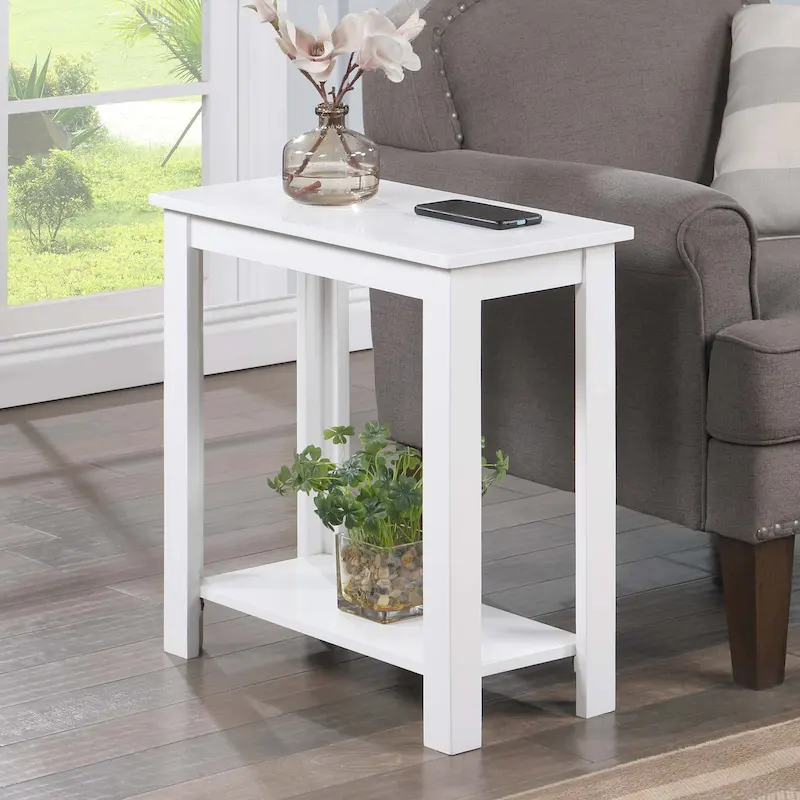 Convenience Concepts Designs2Go Baja Chairside End Table with Shelf