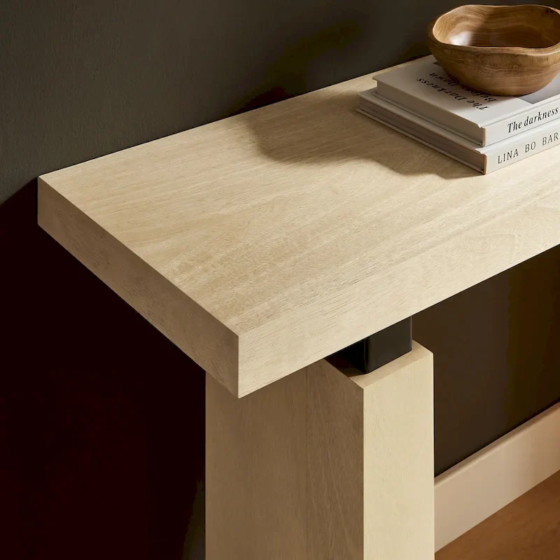 Piston 52 Rectangular Wood Console Table