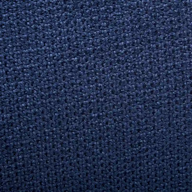 Double-layer Cushioned Dining Chairs Set of 2 Chenille Mid-Back Chair with Nailhead Trim Side Chair with Bent Wood Legs