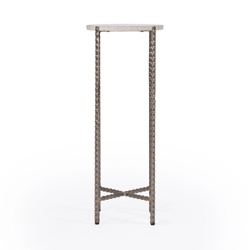 Nigella Granite Cross Legs Side Table