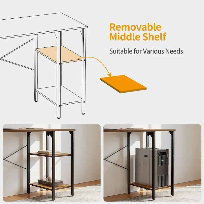 FEZIBO/Home Office Furniture/Wood/Desks