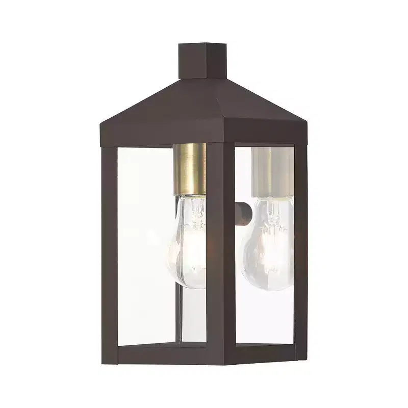 Livex Lighting Nyack 1 - Light Wall Light in Bronze