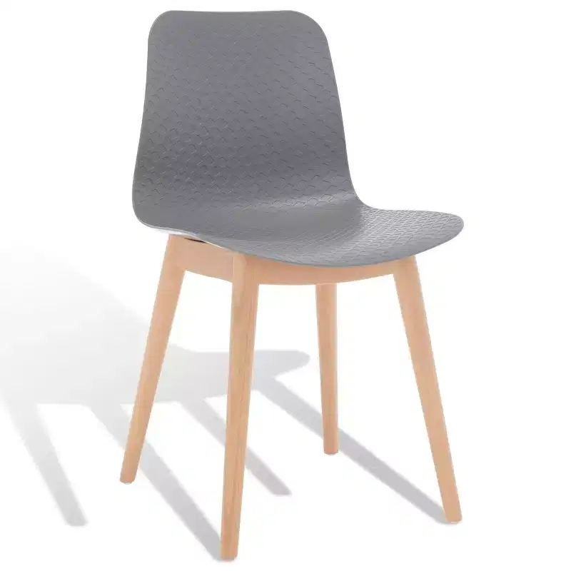 Haddie Molded Plastic Dining Chair (Set of 2) - SFV6902 - Safavieh Couture