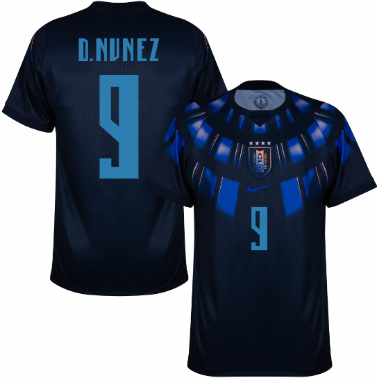 Uruguay Away D. Nunez 9 Jersey 2026-2027