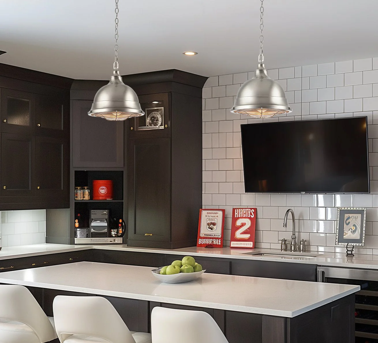 Liberty 13 Modern Industrial Pendant Light