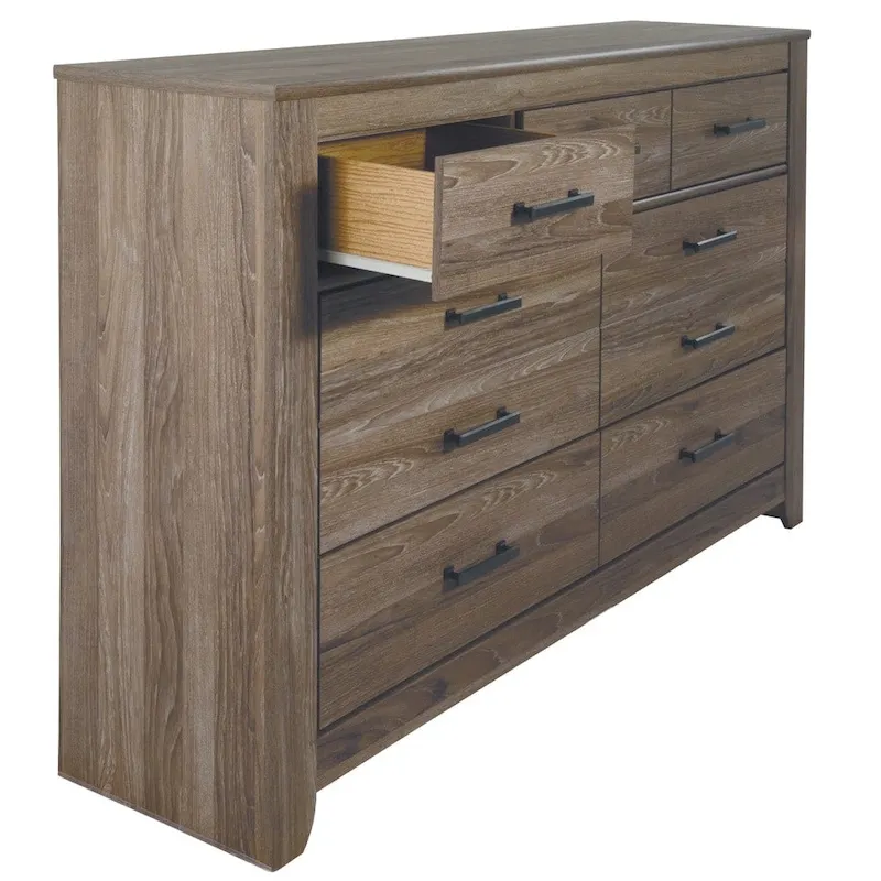 Zelen Warm Gray Dresser