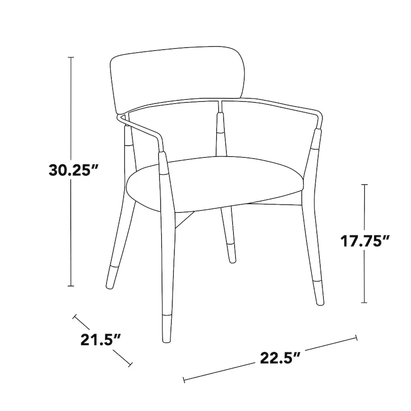 Carson Carrington Ridge Chair (Set of 2)
