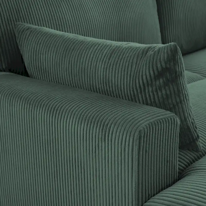 Left and Right Sectional Sofa Set Chaise Lounge Sofa Chair