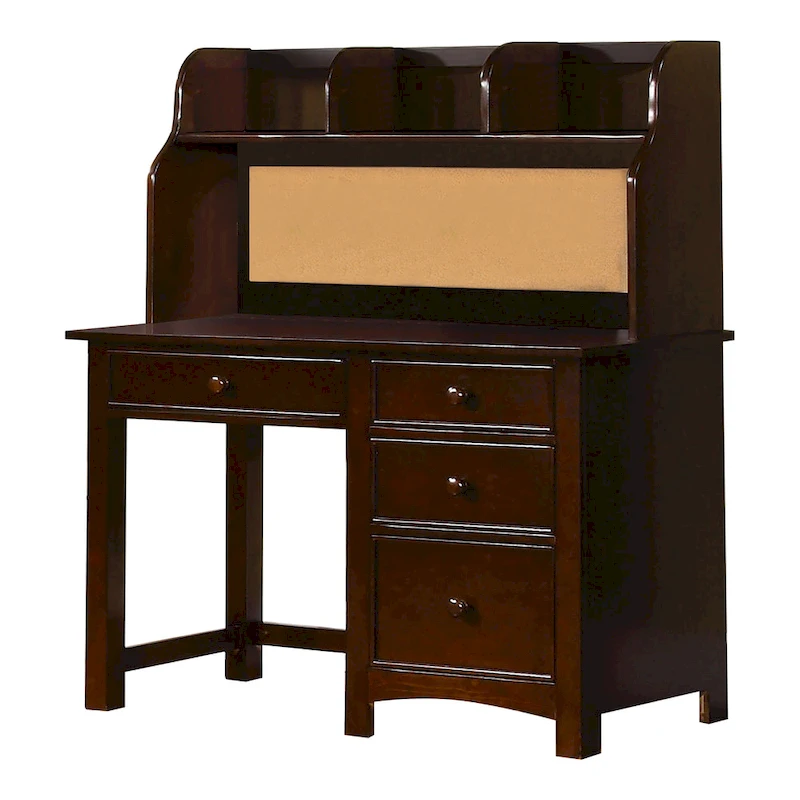 Romeo Transitional 48-inch Solid Wood 4-Drawer Computer Desk by Furniture of America