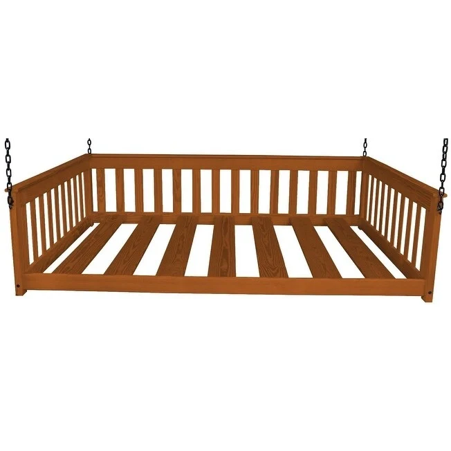 Pine Twin Mission Hanging Daybed with Chain