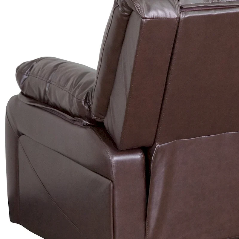 Microfiber Pillow Back Recliner