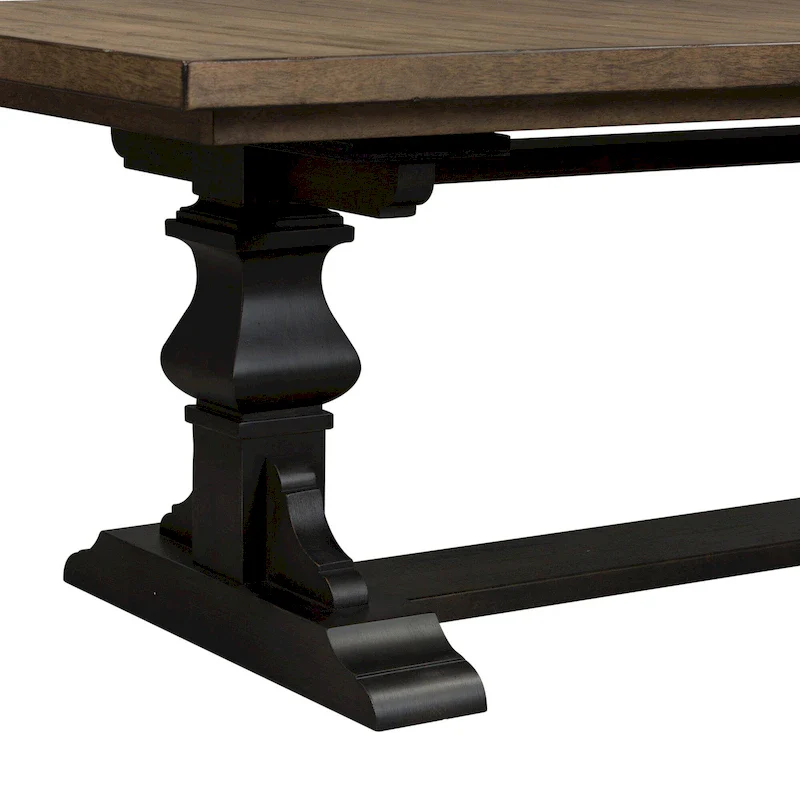 Harvest Home Chalkboard Trestle Table