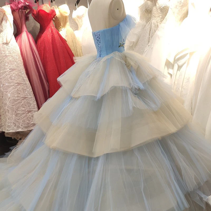 Quinceanera Dress Novelty Quinceanera Dress White Ruffles Strapless Ball Gown