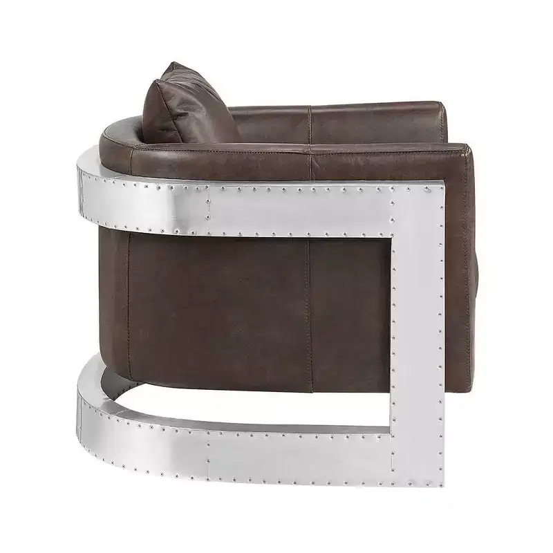 Acme Furniture Betla Leather Accent Chair Espresso
