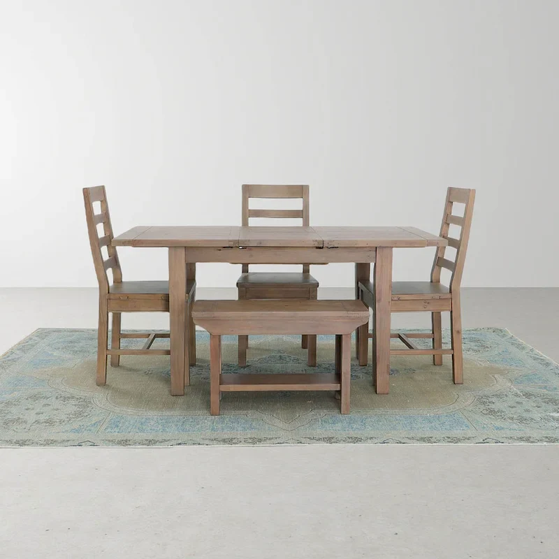 31 Wide Small Bench, Light Brown