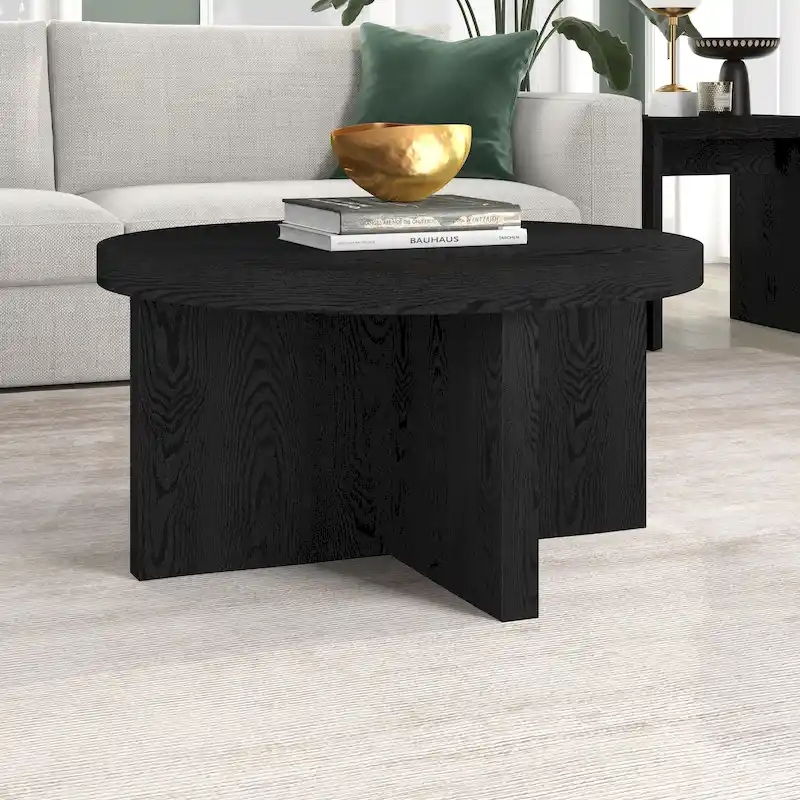 Elna 33 Wide Round Coffee Table - 33 Wide
