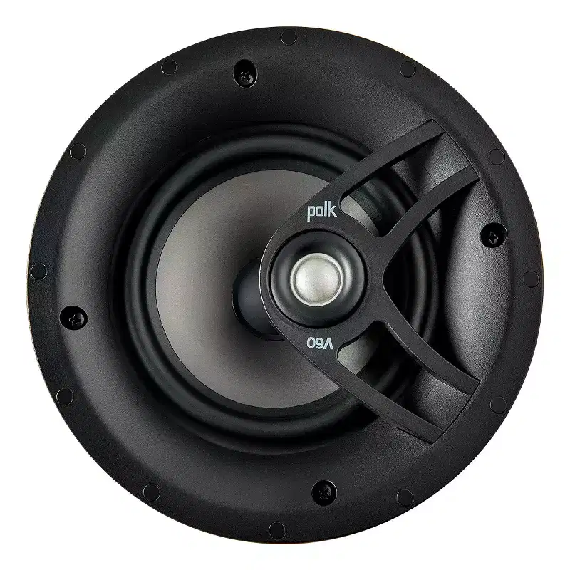 Polk Audio V60 6.5 Vanishing In Ceiling Speaker - Each (White)
