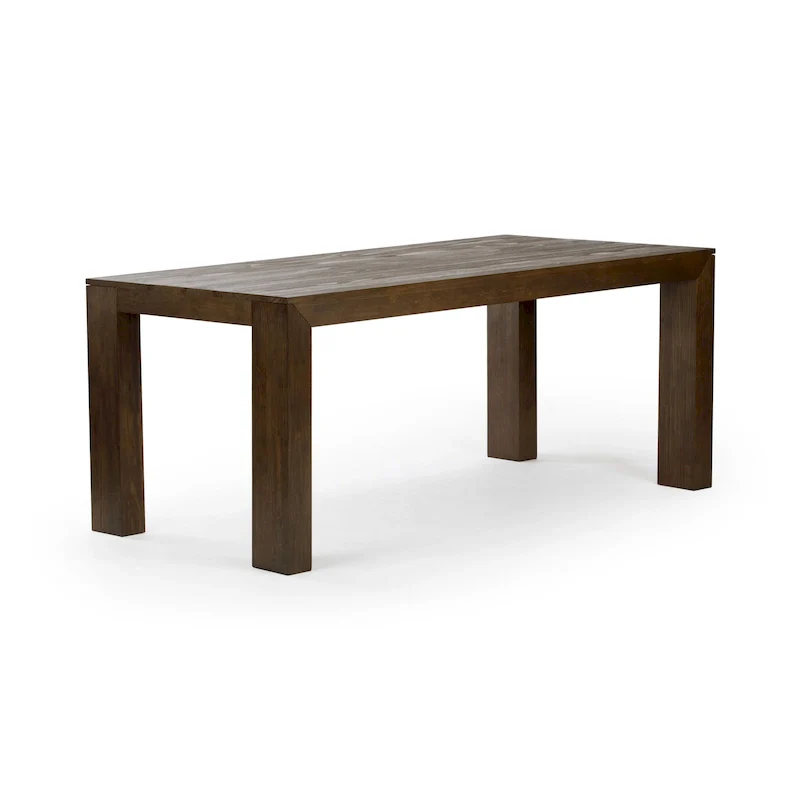 Plank and Beam Rectangular Modern Dining Table - 72