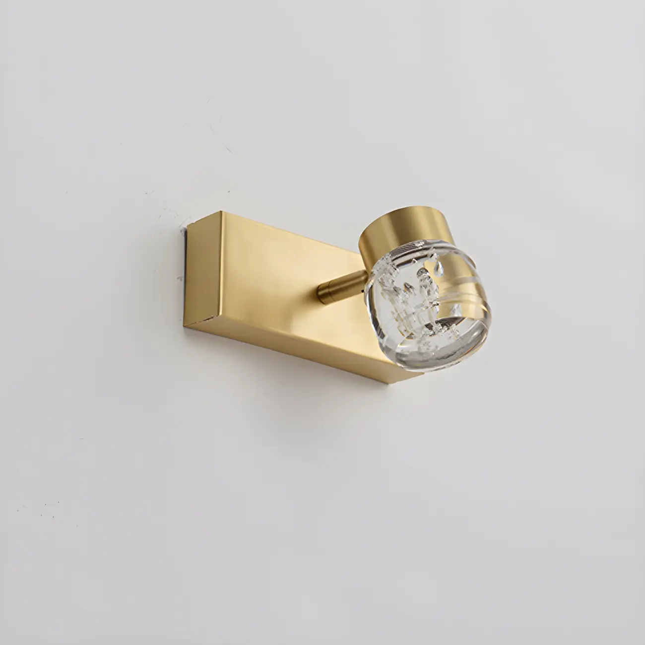 Modern Gold Metal Bathroom Vanity Light