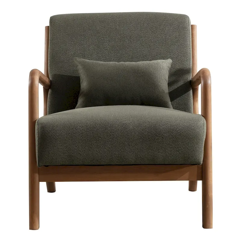 Ebello Modern Solid wood Accent Chair