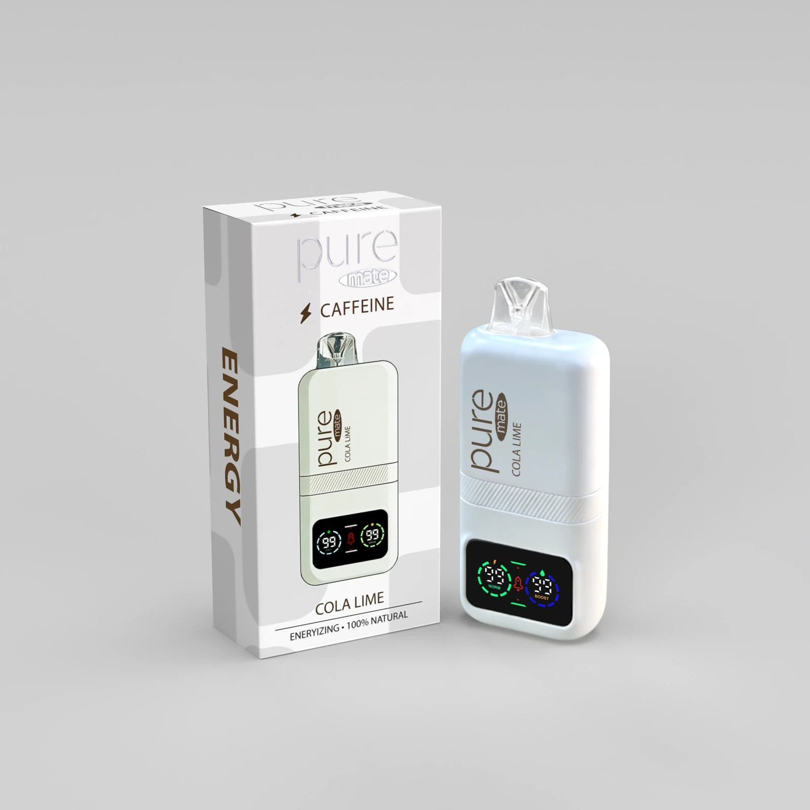 Energy Boost - Cola Lime - Pure Mate 10000  (  Pre- order, Ship From April 8th ) - pure-diffuser