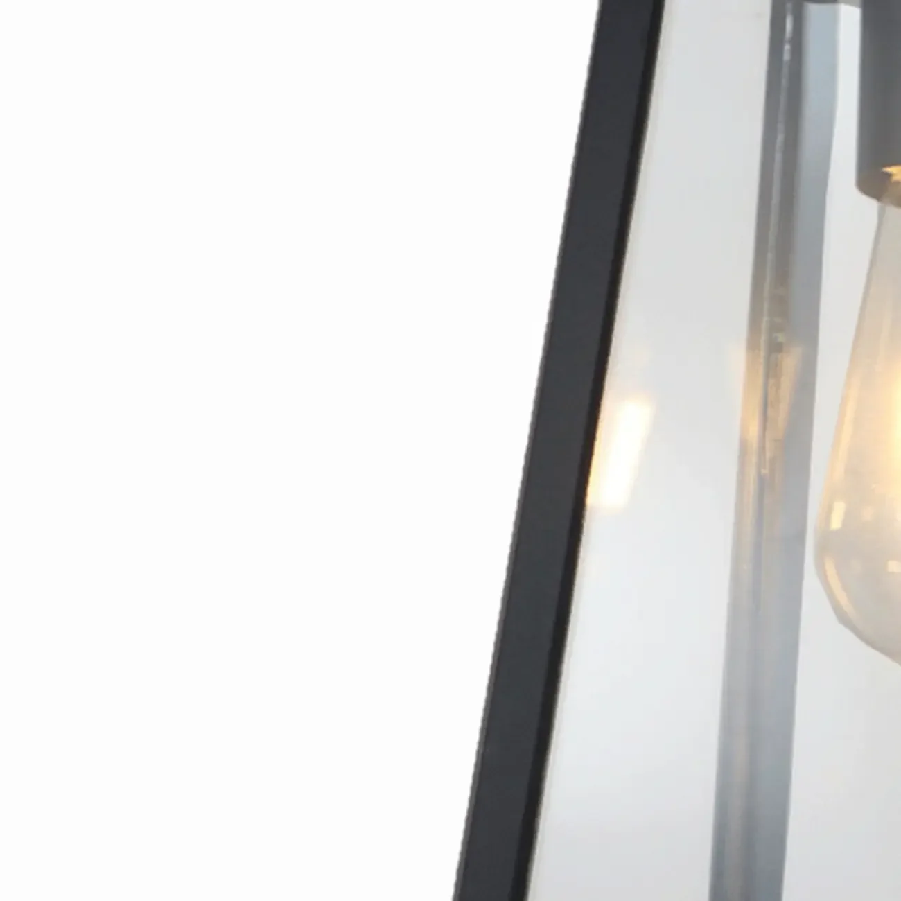 Industrial Black Metal Courtyard Pendant Lights in Adjustable