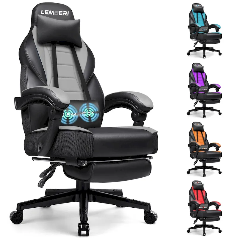 Racing Style Gaming Chair,300 lbs Big and Tall gamer chair High Back Computer Chair