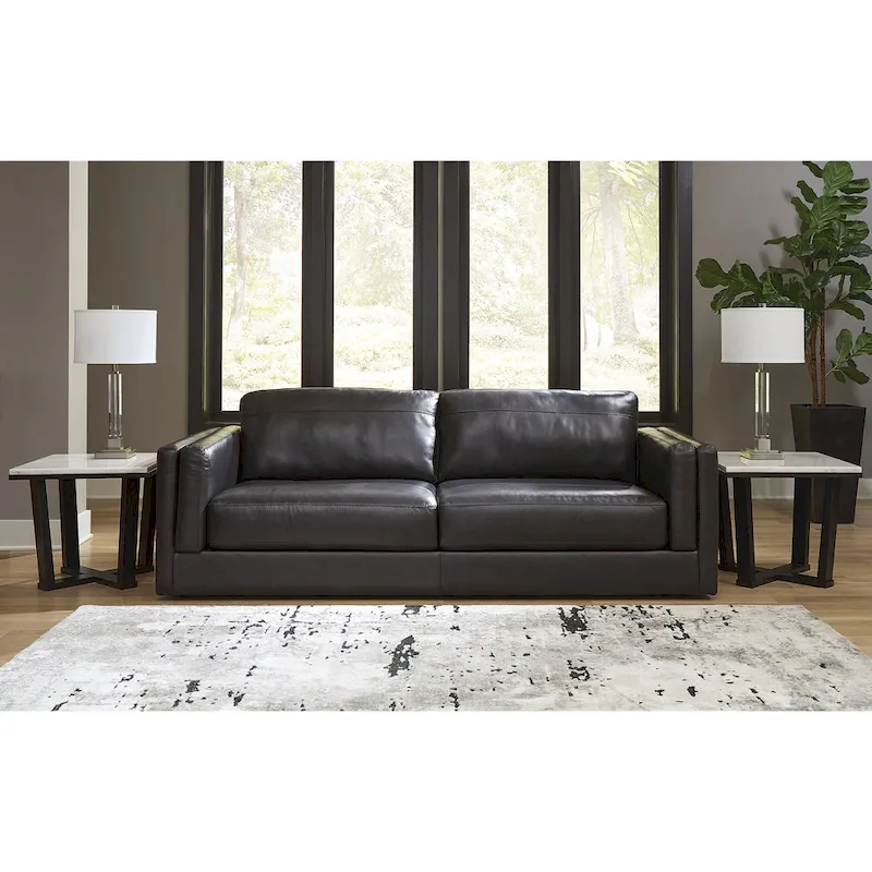 Signature Design by Ashley Amiata Brown 2-Piece Upholstery Package - 96 W x 41 D x 35 H