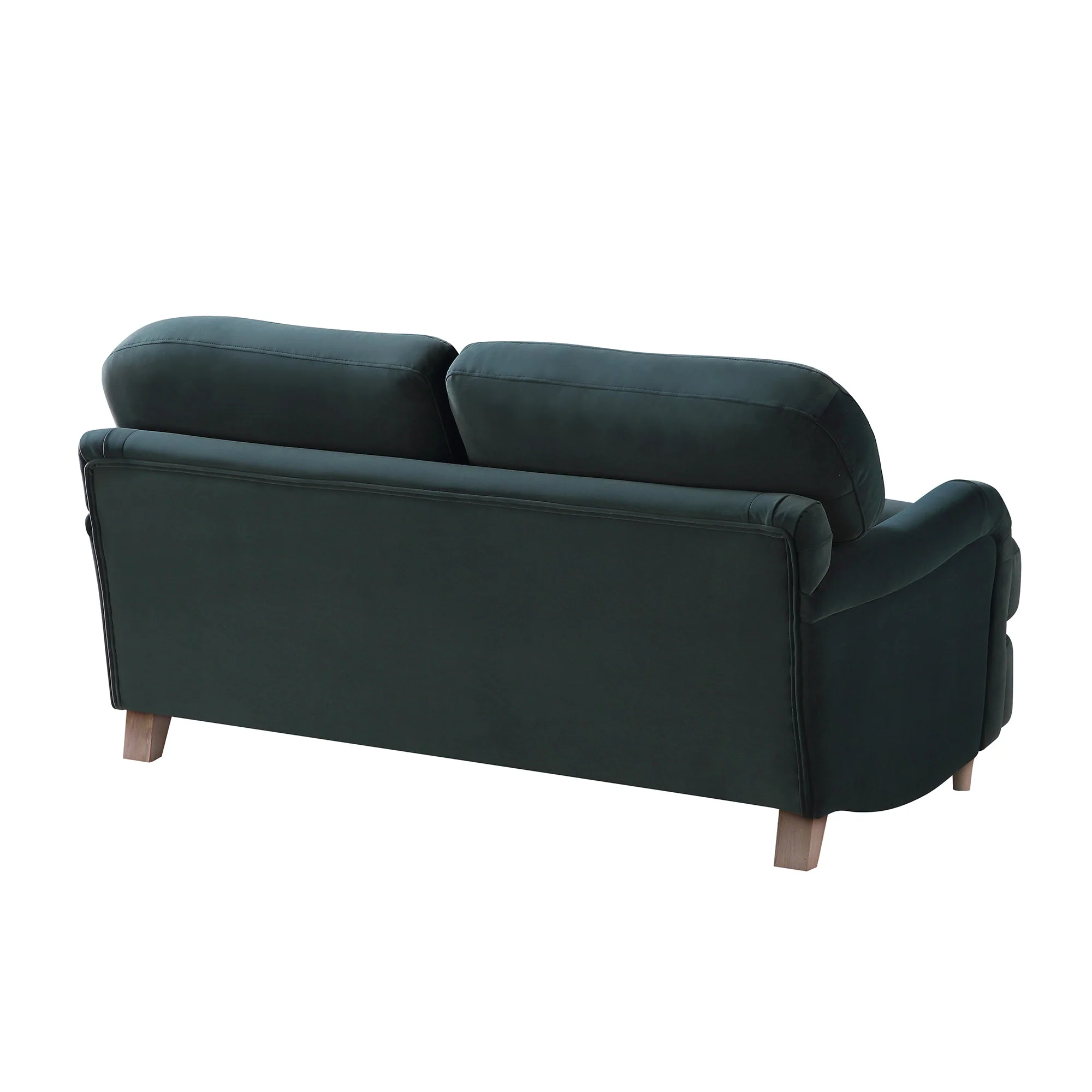 Aegean Blue Velvet Sofa, 2-Seater