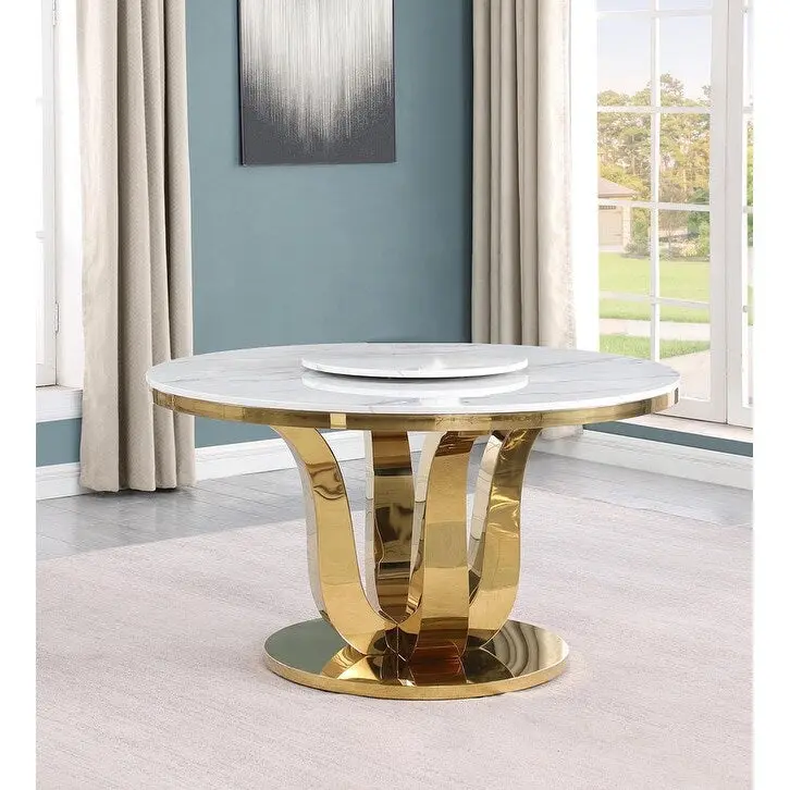 Best Quality Furniture D325-SC314-7 5 Piece Round Dining Set