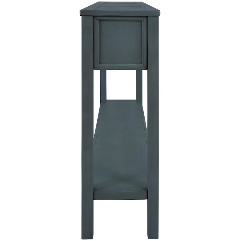 Rustic Entryway Console Table