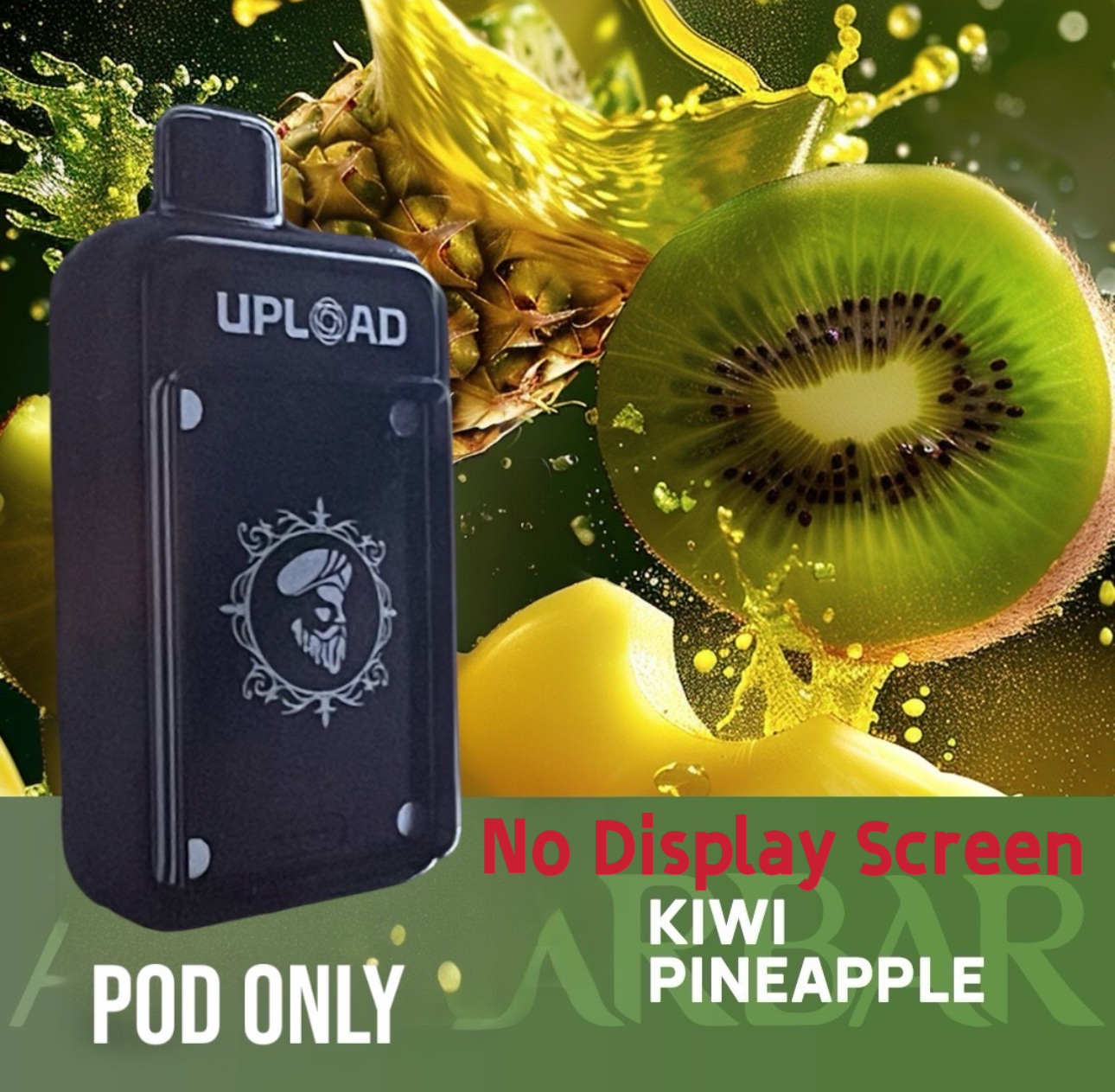 AliBarBar Upload POD 25000 puffs**NO Display LED Screen**