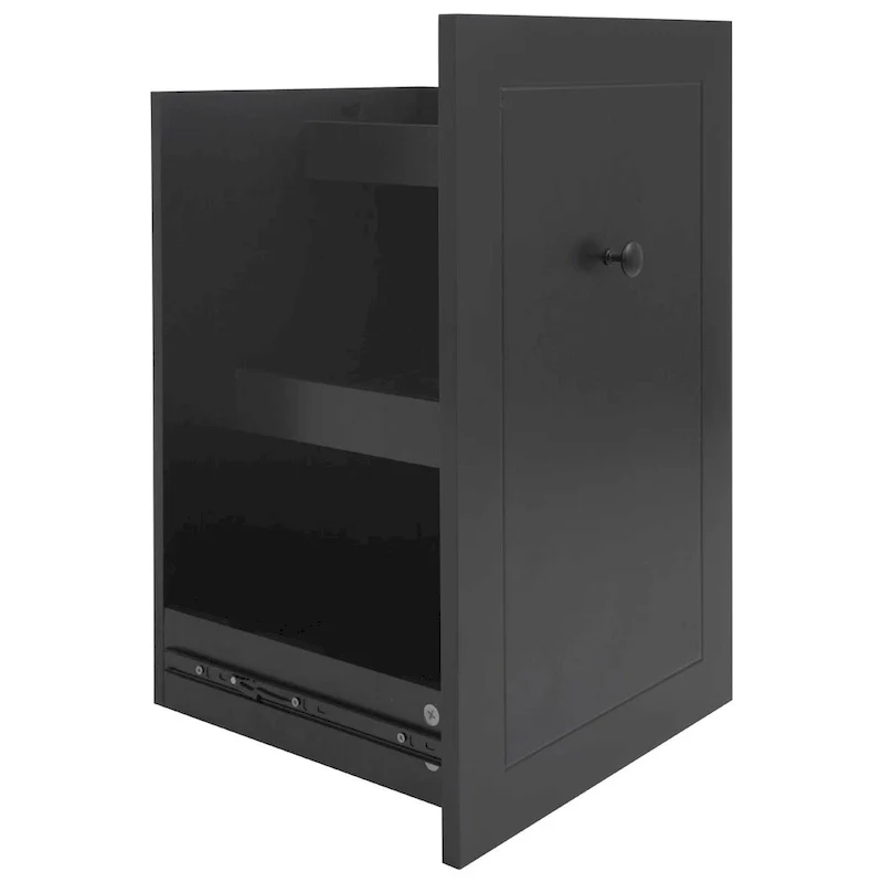 Kitchen Island with Drop Leaf,with Spice Rack, Towel Rack