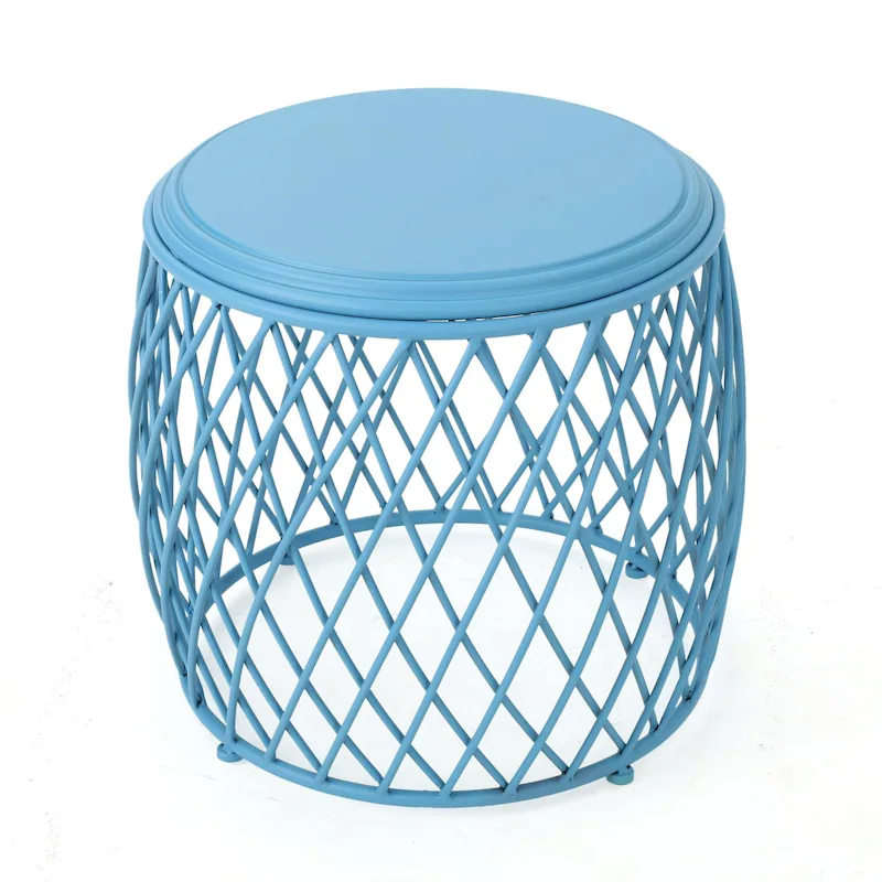 Bryony 19-inch Round Lattice Side Table by Christopher Knight Home