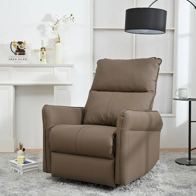 270° Power Swivel Rocker Recliner with USB Charging