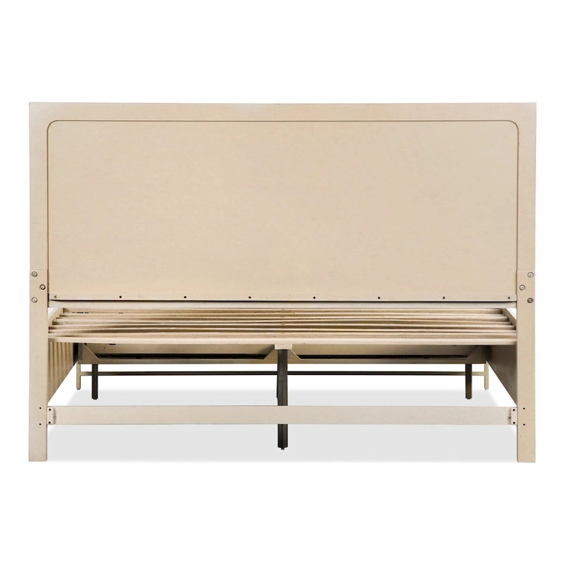 Furniture of America Drayden Transitional Oak Solid Wood 3-Piece Bed and 2 Nightstand Bedroom Set