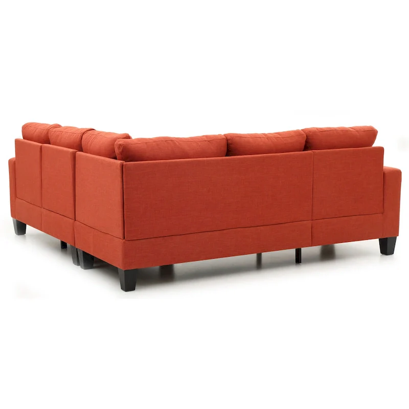 Twill Fabric Sectional Sofa