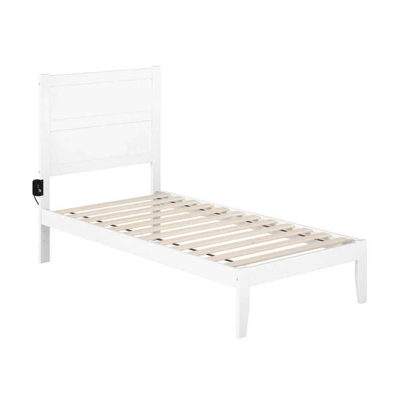 NoHo Twin Bed in White