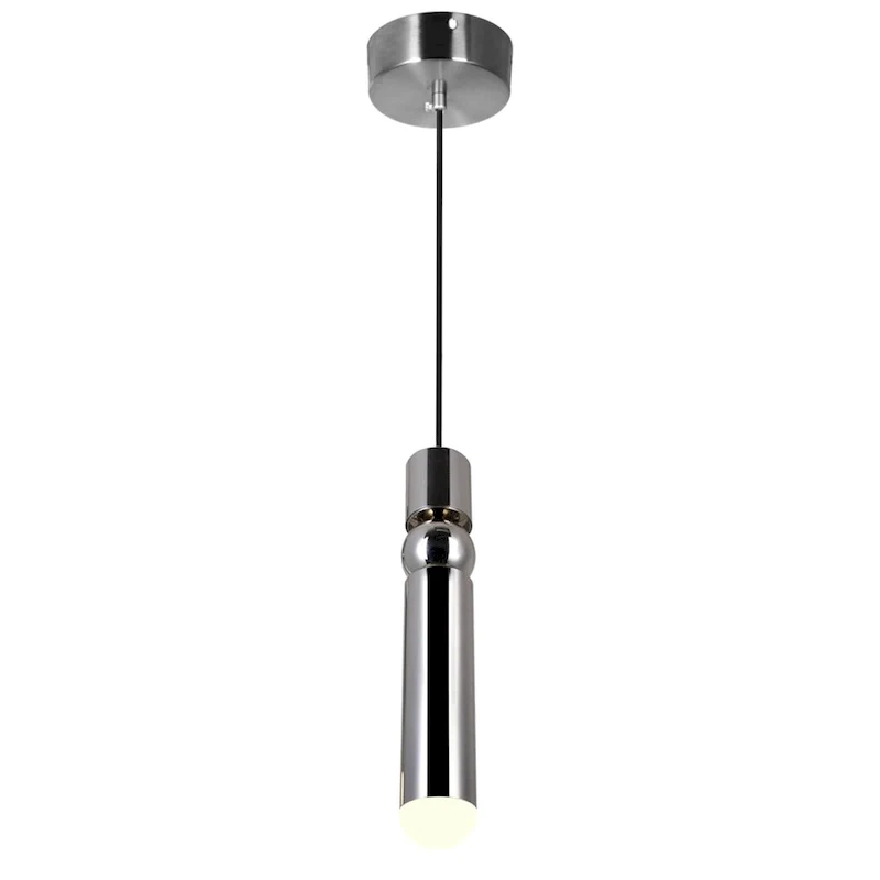 Chime LED Mini Pendant With Polished Nickel Finish - Polished Nickel