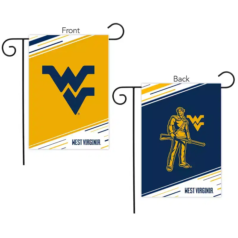 West Virginia University NCAA Licensed Double-Sided Garden Flag 12 x 18 Briarwood Lane