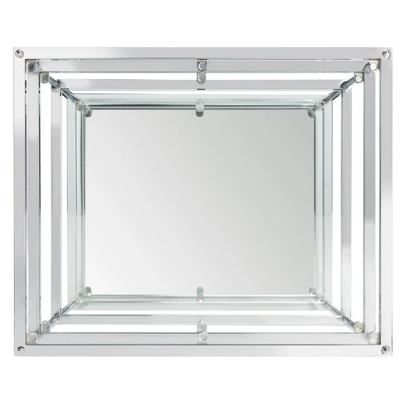 SAFAVIEH Vida 3-Tier Accent Table - 22 W x 18 D x 27 H - 22Wx18Dx27H