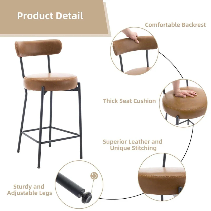 27 Modern Counter Stools Set of 2