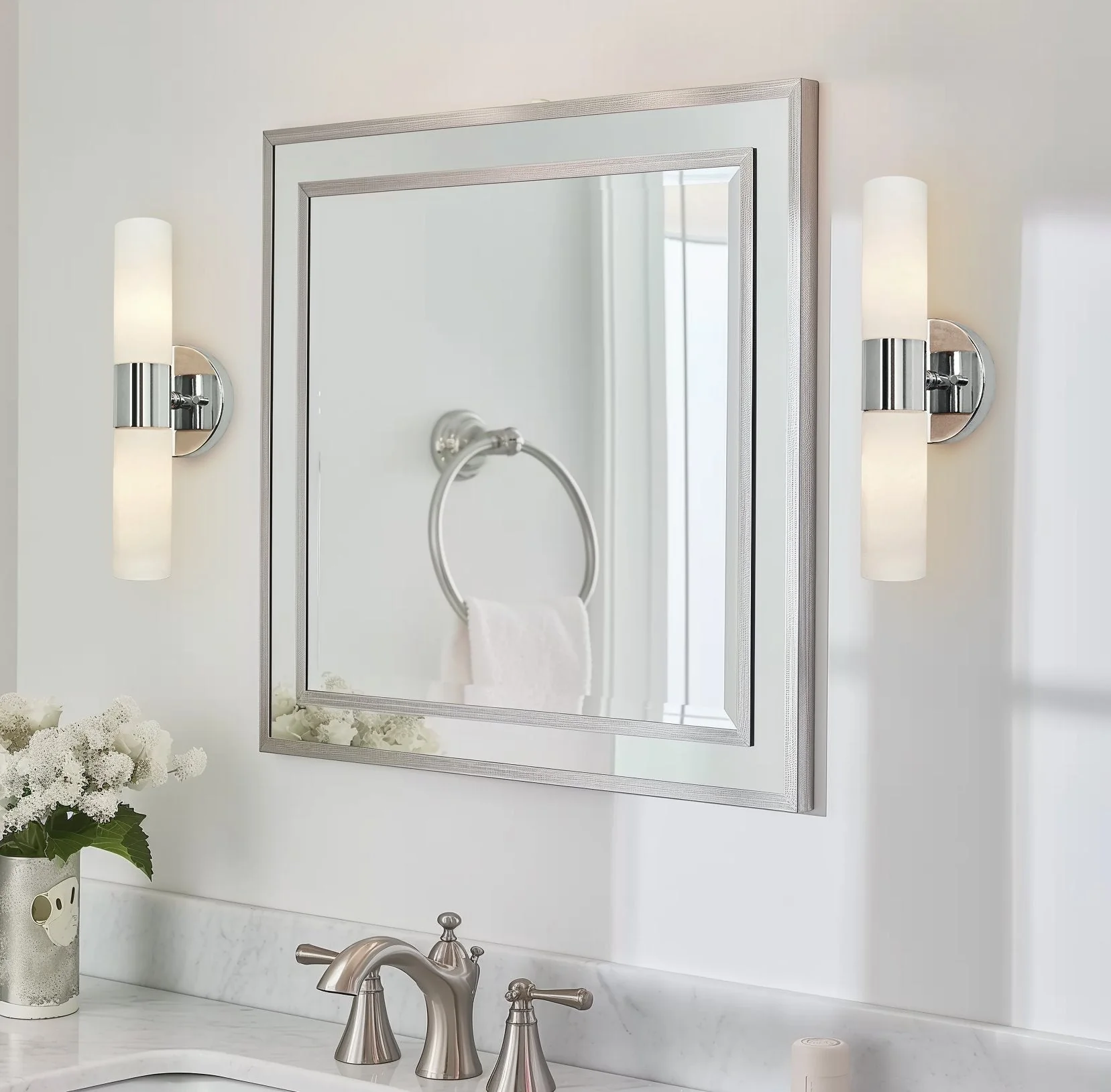 Duo 14 Modern Bathroom / Vanity Wall Sconce