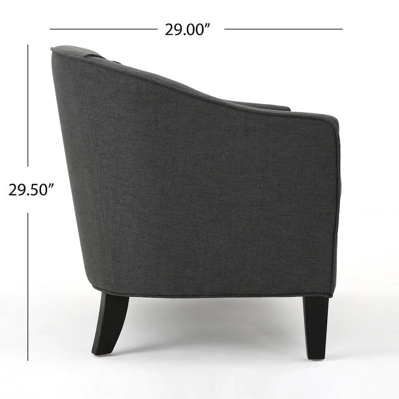 Justine Fabric Loveseat by Christopher Knight Home