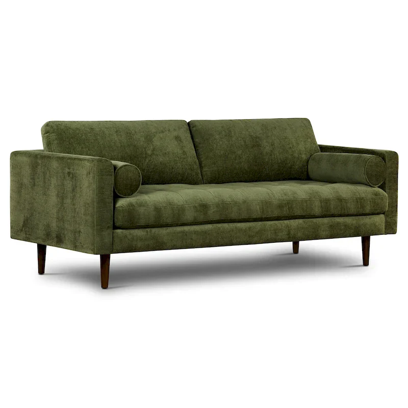 Poly & Bark Napa 72 Velvet Fabric Sofa