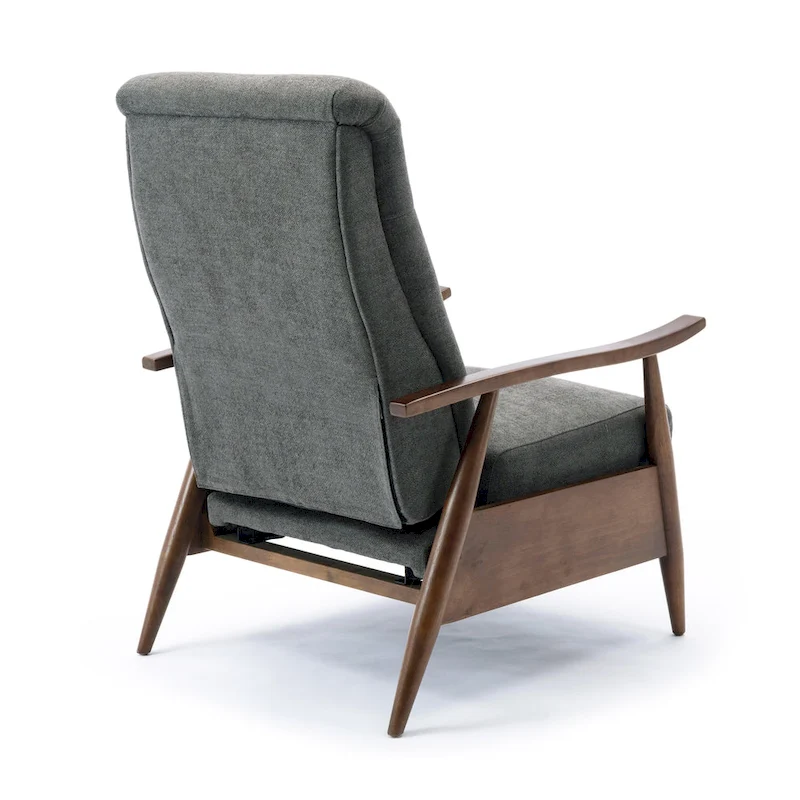 Sloan Wood Arm Push Back Recliner by Greyson Living